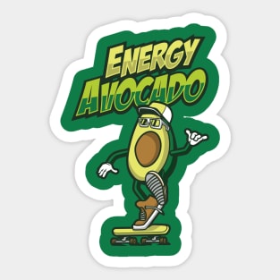 AVOCADO CARTOON Sticker